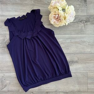 THE LIMITED PURPLE BLOUSE | SZ‎ M